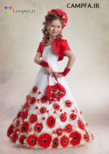 مدل لباس مجلسی شیک دخترانه 2014