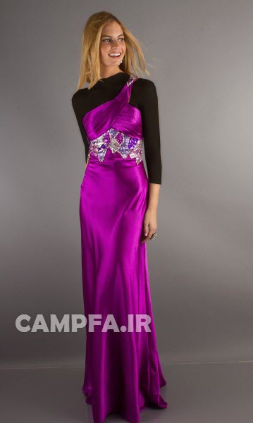 جدیدترین مدل لباس مجلسی بلند 2013 www.campfa.ir