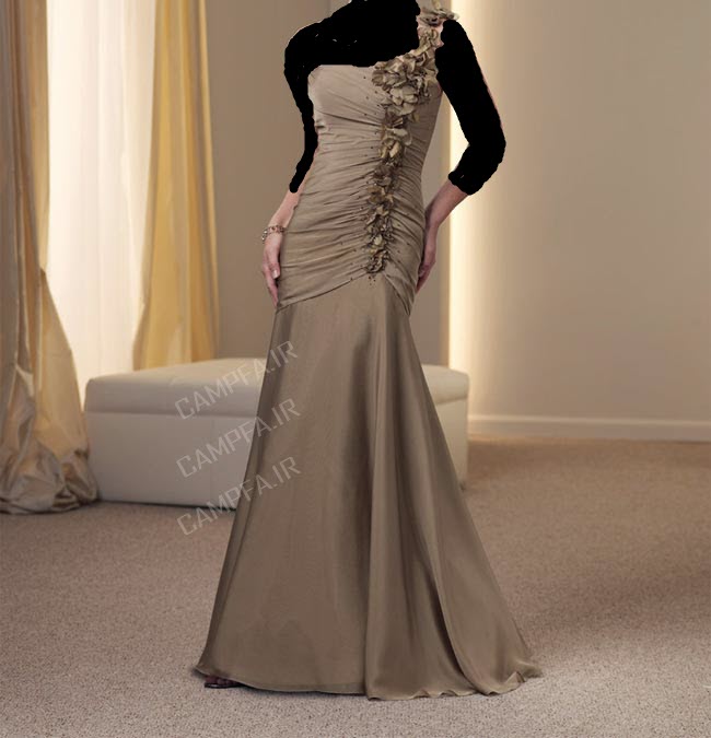 مدل لباس مجلسی بلند زنانه 2013 - www.campfa.ir