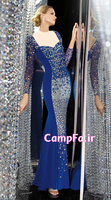 مدل لباس شب 2014, لباس شب بلند , لباس مجلسی , CampFa.ir