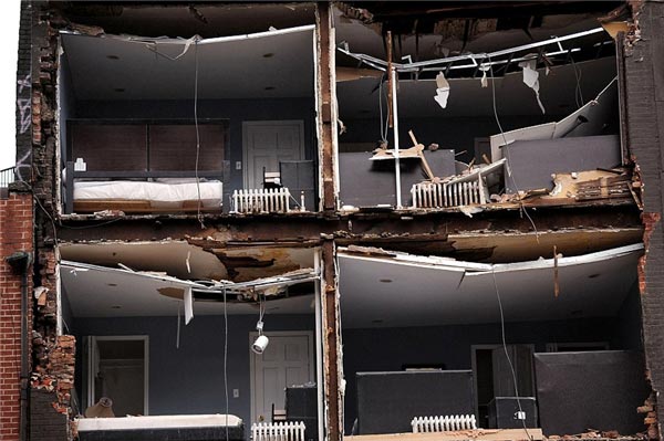 تصاویر جدید از طوفان ویرانگر سندی در آمریکا