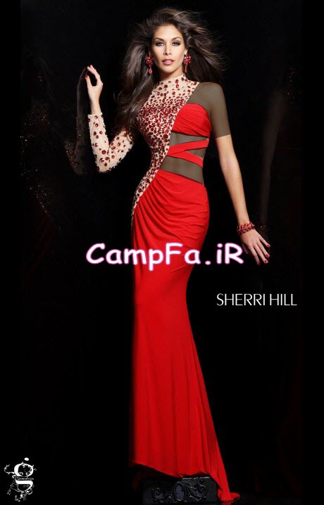 مدل لباس مجلسی بلند 2014,لباس مجلسی زنانه,مدل جدید لباس مهمانی,لباس بلند مجلسی,لباس 2014, www.CampFa.ir
