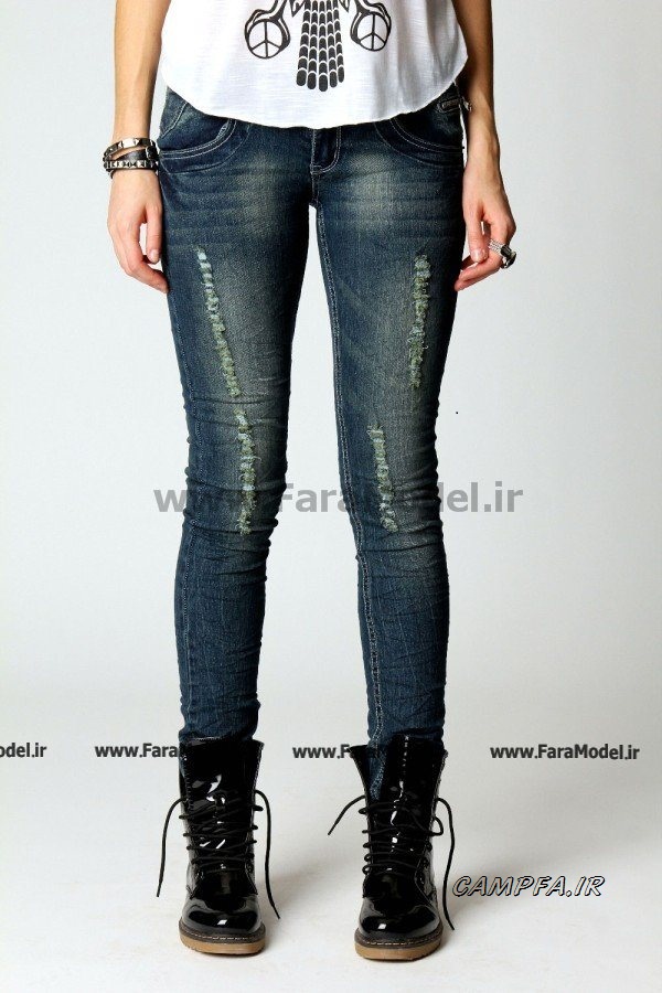 مدل جدید شلوار جین دخترانه 1392 www.campfa.ir