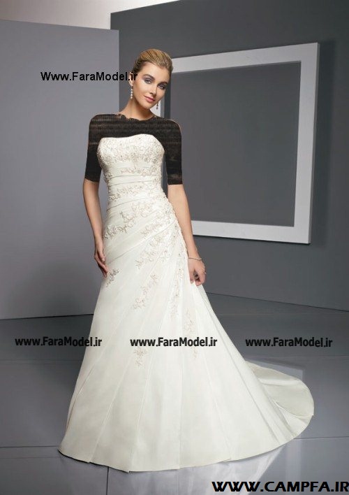 مدل لباس عروس در طرح شیک و خوشگل | www.campfa.ir