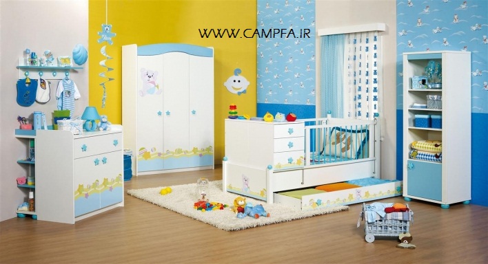 مدل جدید دکوراسیون اتاق کودک 2013 - www.campfa.ir