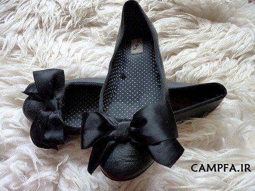 campfa.ir مدل کفش های پاپیون دار دخترانه 92