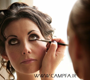 آموزش آرایش چشم|www.campfa.ir|