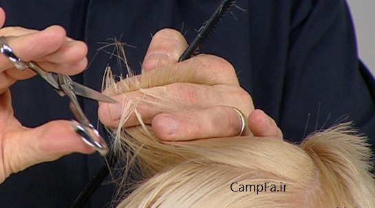 آموزش کوتاه کردن موی خانم ها (کوپ)| WwW.CampFa.ir 