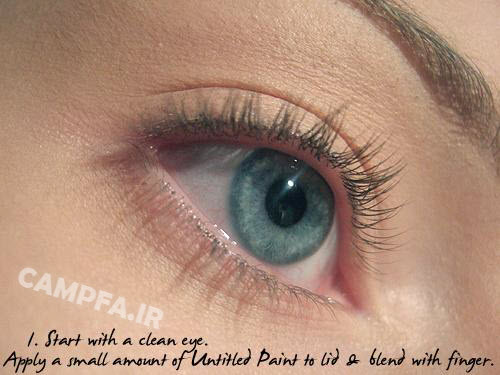 آموزش مرحله به مرحله آرایش سایه چشم - www.campfa.ir