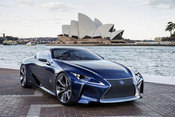 عکس های ماشین جدید لکسوز Lexus LF-LC Hybrid Concept| wWw.CampFa.ir