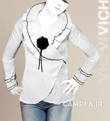 WwW.campfa.ir مدلهای جدید بلوز زنانه و دخترانه 2013 VICHY