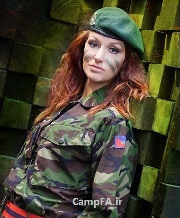 جذاب ترین سرباز زن در سال 2012! + عکس | WWW.CAMPFA.IR